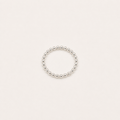 Sterling Silver Spinning Bead Ring